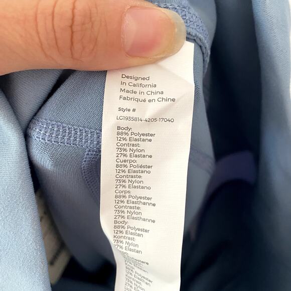 NWT Fabletics High-Waisted Statement Powerhold 7/8 Leggings Medium - Picture 6 of 8